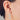 Silver Elegant Floral Drop Earrings
