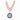 Evil Eye Circular Pendant Necklace